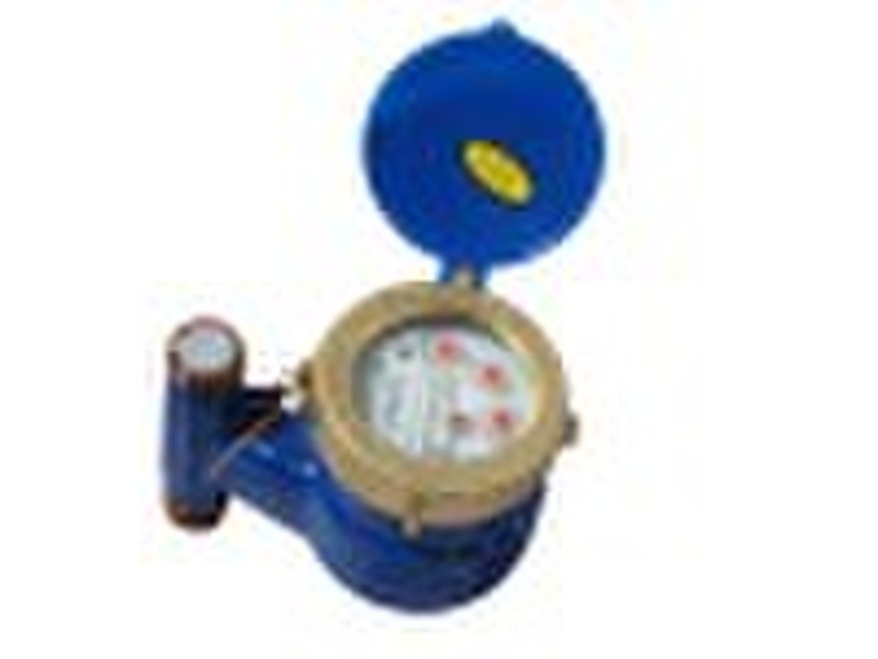 Rotary vertical cold water meter