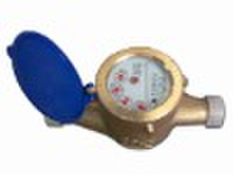 Rotory wing dry water meter