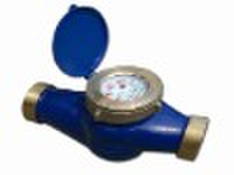 Rotatory wing dry water meter