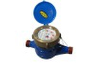 Rotatory wing wet cold water meter