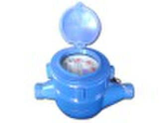 Rotatory wing wet cold water meter