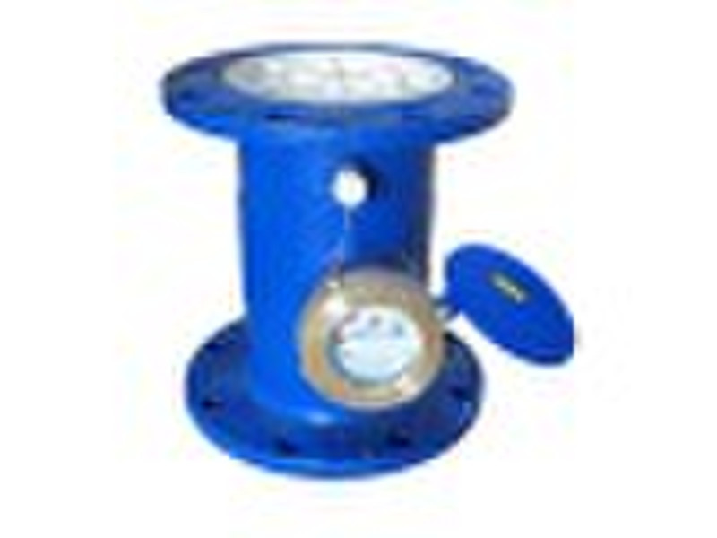 Horizontal screw wing wet cold water meter