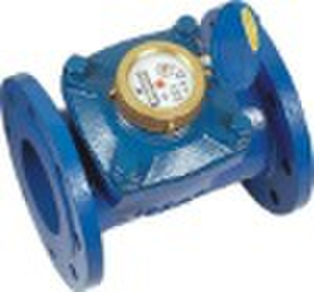 Detachable screw wing dry  water meter