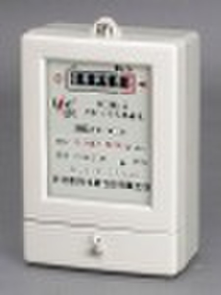 DDS854 electronic single-phase watt-hour meter