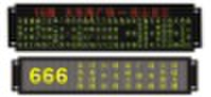 LED Bus Route Board (Side)