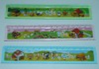 15cm plastic straight kid's ruler