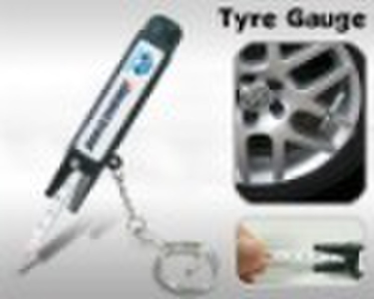 New special 2 in 1 tyre pressure gauge