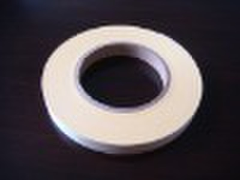 White acetate fabric insulating tape