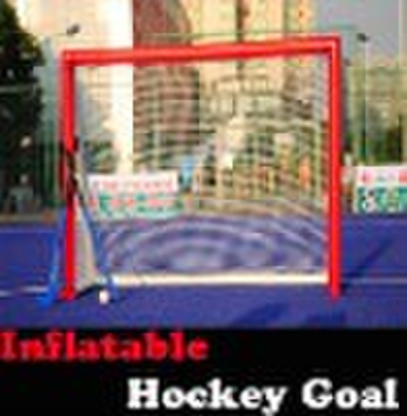 Hockey Stick(6'*4' Inflatable hockey goal)