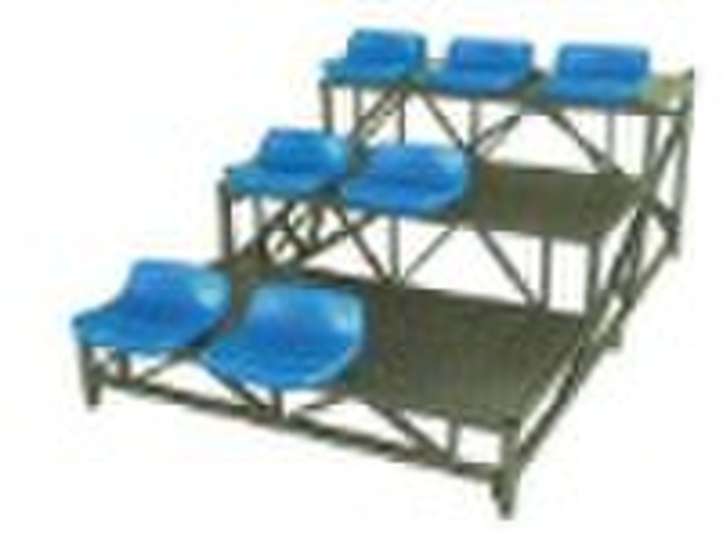 Demountable stand wiht stadium chair