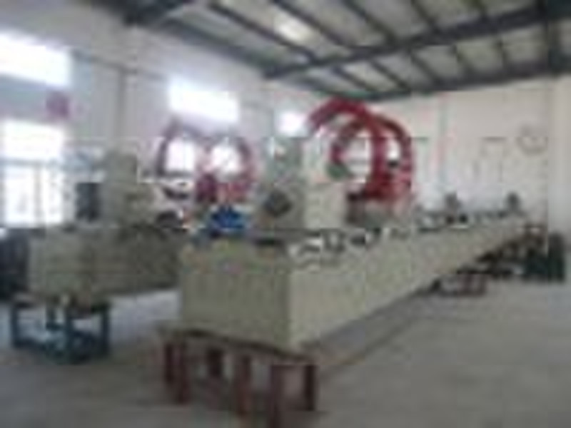 Tube trailer magnetic particle testing flaw detect