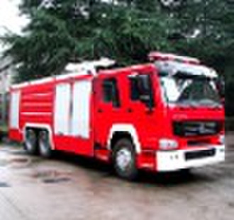 16 тонн пены Пожарная машина