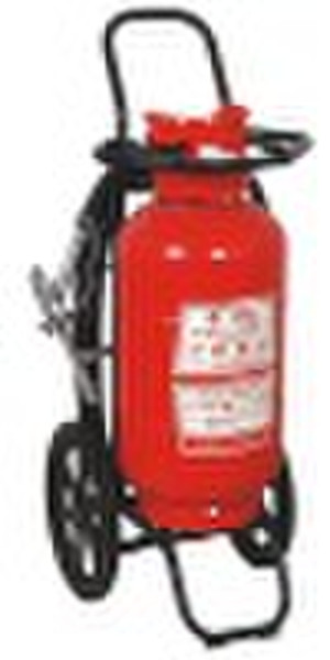 Wheeled fire extinguisher