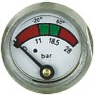 Fire extinguisher gauge