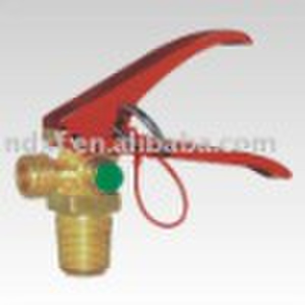 Fire extinguisher valve