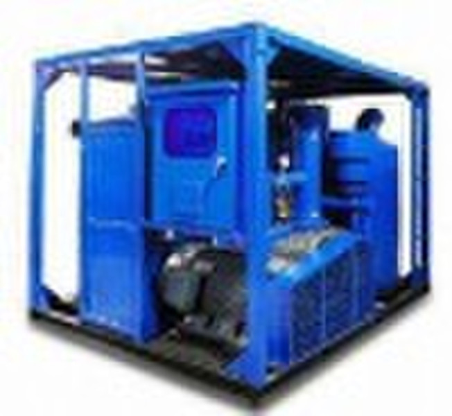 Electric vacuum recovery machine