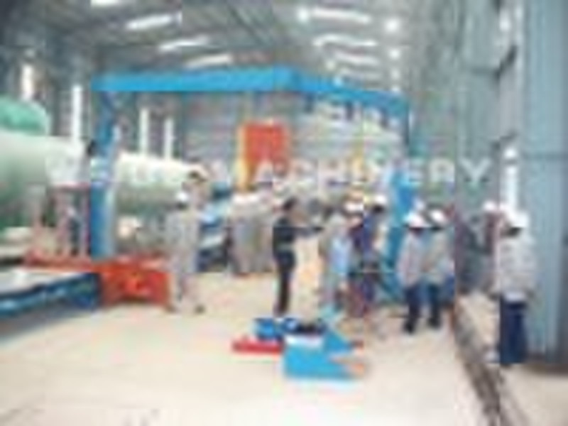 GRP pipe winding machine