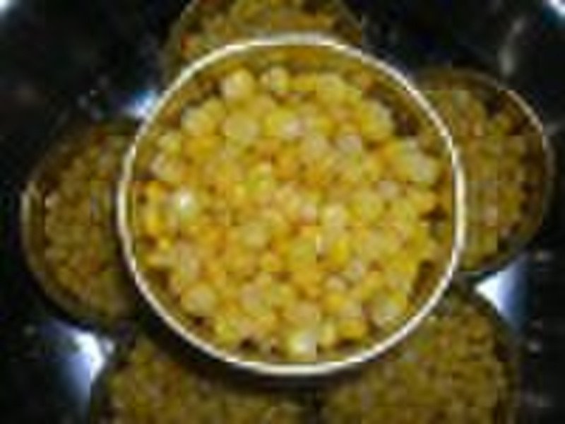 canned sweet corn (canned vegetable)