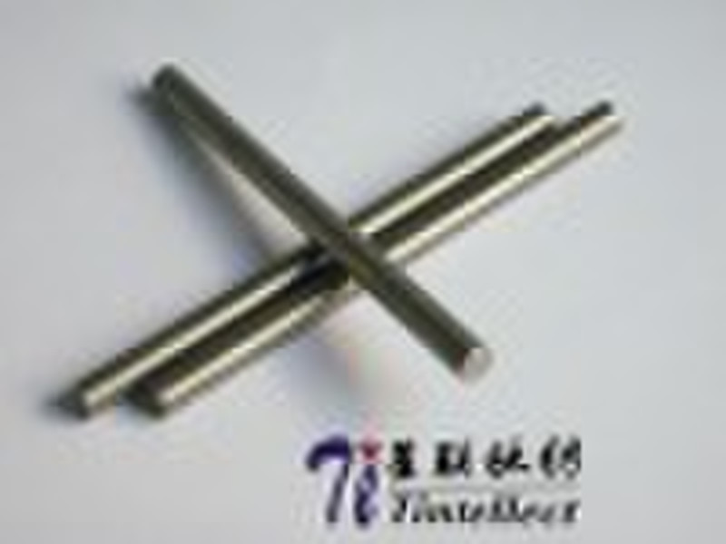 Titanium alloy rods