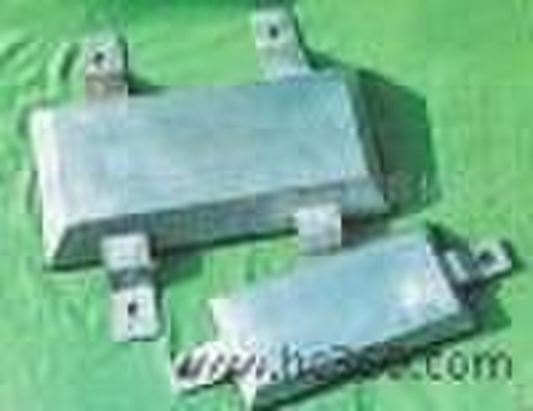 Zinc alloy sacrificial anode