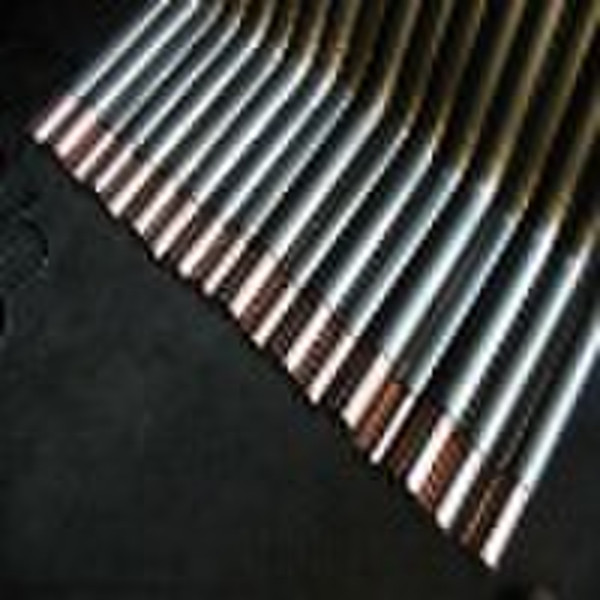 Titanium clad copper bars