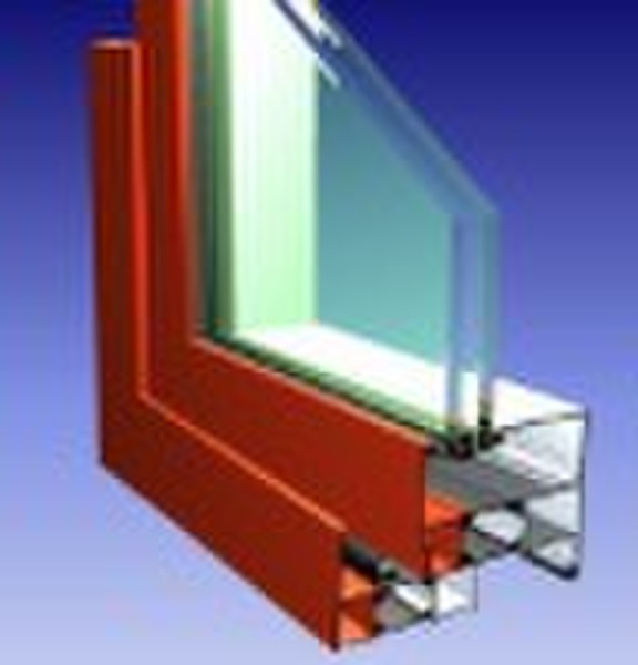 Fluorkohlenstoff-Beschichtung Aluminiumprofil