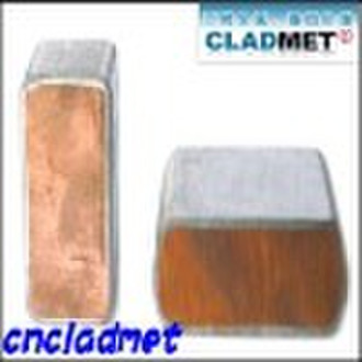 Stainless steel cladded Copper Bar