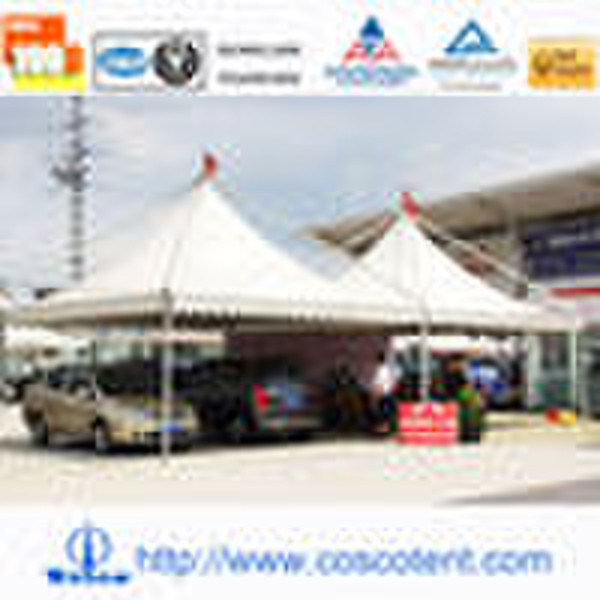 big tent with aluminium profile and PVC polyster t