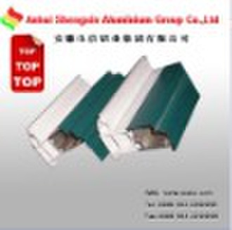 Aluminum Green & White Powder Painting Sections