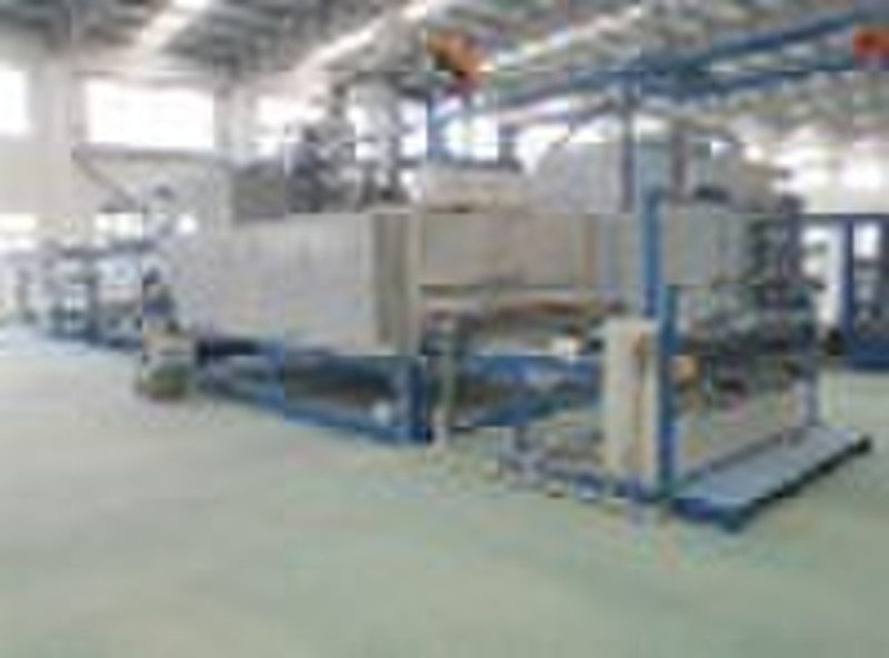 Copper wire enameled machine