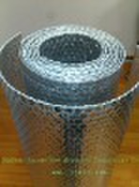 Aluminum foil bubble thermal insulation material