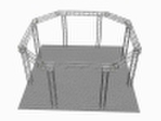 Aluminum truss stand for trade show