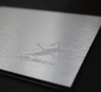 Scratch silver color aluminum composite panels