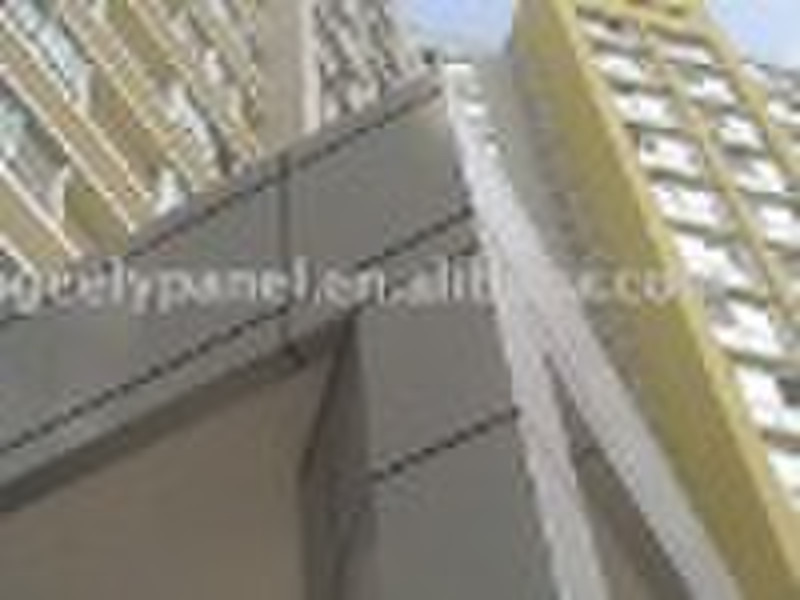 Aluminum composite panel for exterior