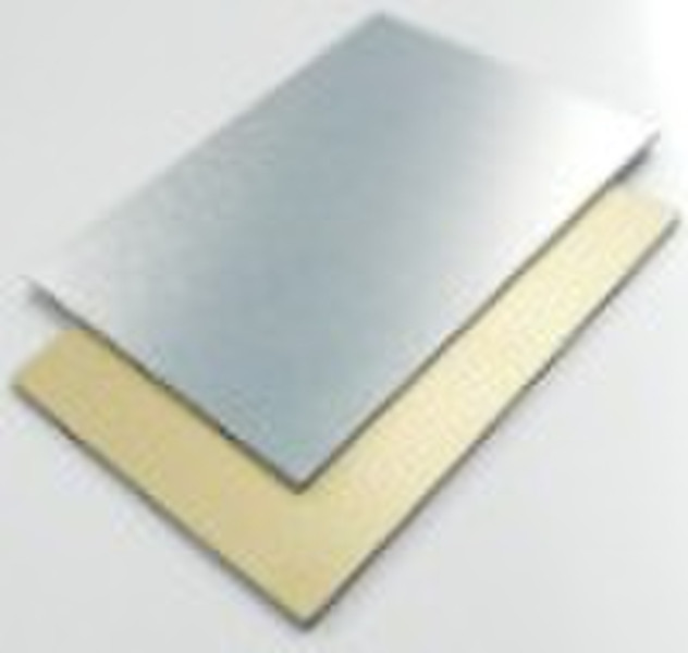 brushed finish aluminum composite panel