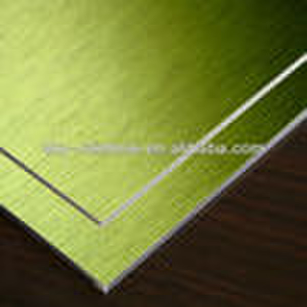 PVDF brush  silver Aluminum Plastic Composite Pane