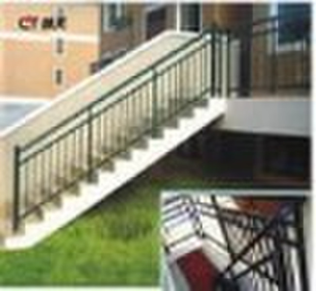 Stair armrest Galvanized guardrail