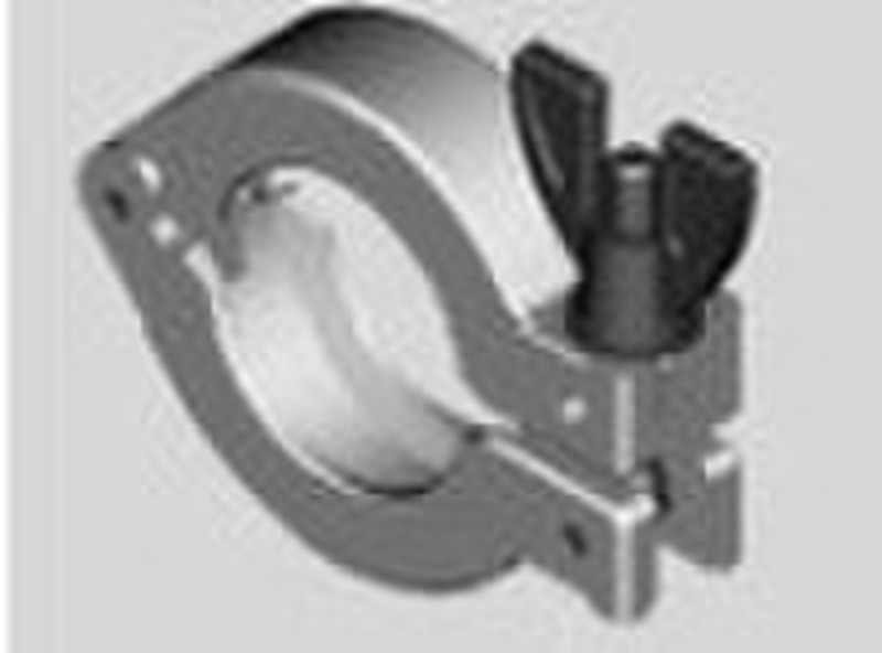 Stainless steel heavy duty pipe clamp