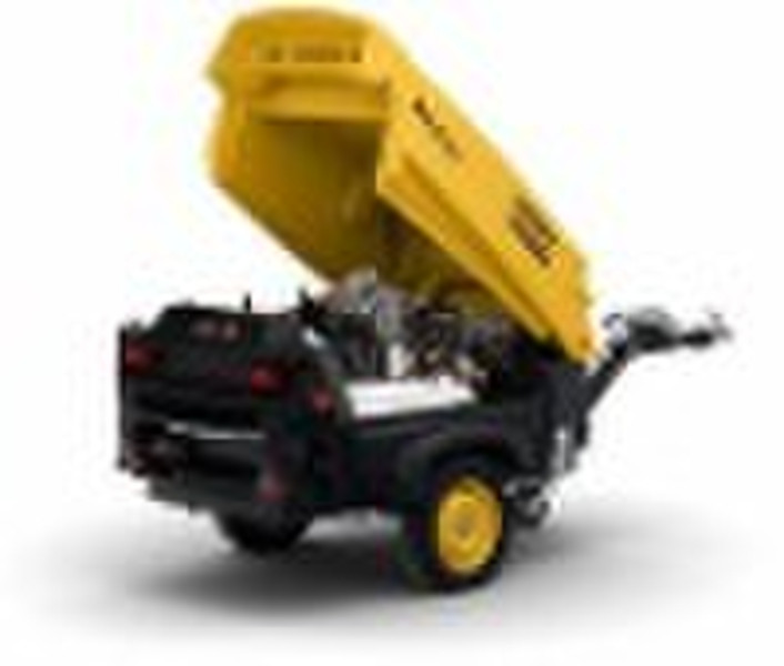 70cfm @ 7bar Atlas Copco portable diesel engine dr