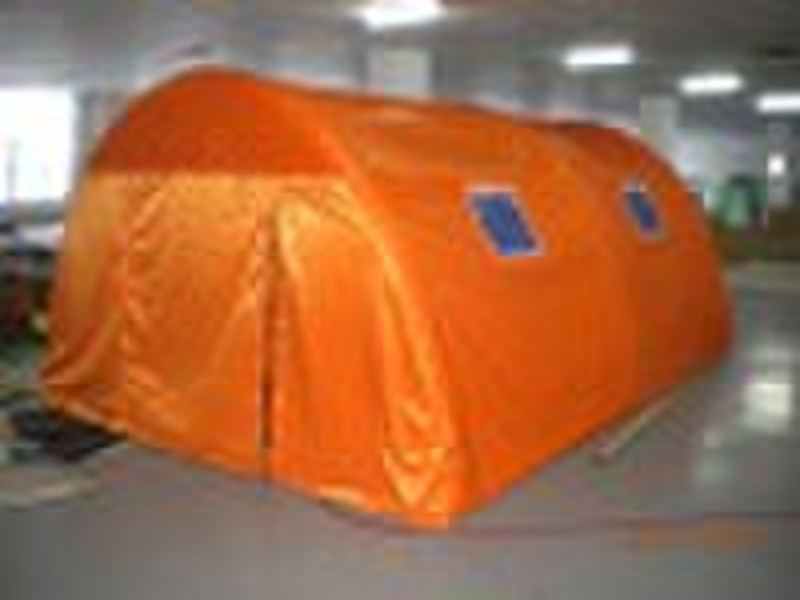 Inflatable tent