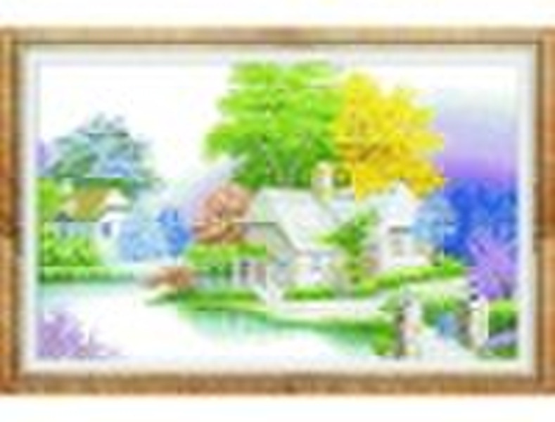 scenery     cross stitch