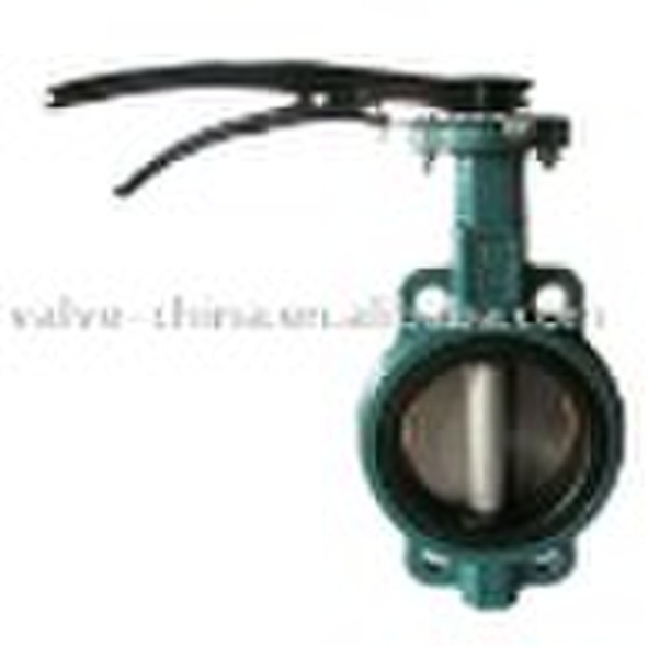 Cast Iron Manual Wafer  Butterfly Valve