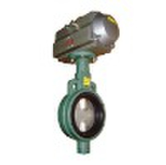 Wafer  Butterfly Valve with Electric Actuator