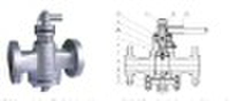 Inverted Pressure Balance Lubricated Plug Valve