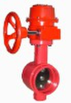 Grooved End Butterfly Valve