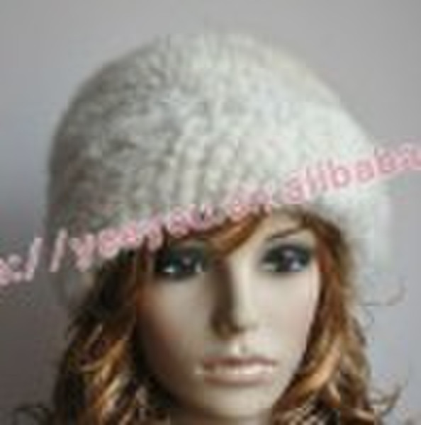 Westren Fashion Mink fur Knitted hat/Cap 10YY-NX12
