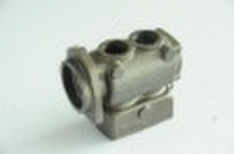 Parallel bars vertical water-cooled crankcase