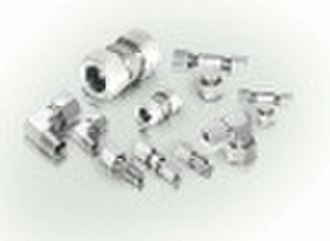 stainless steel connector machined