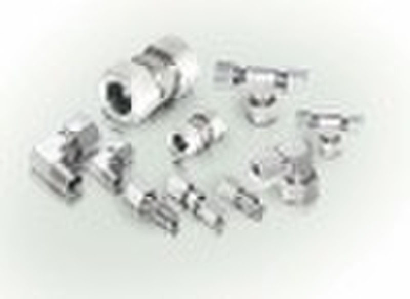 stainless steel connector machined