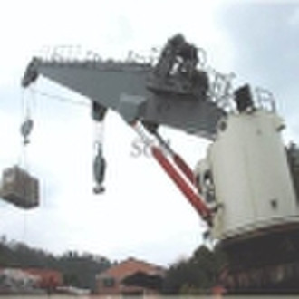 Hydraulic Straight Boom Marine Crane